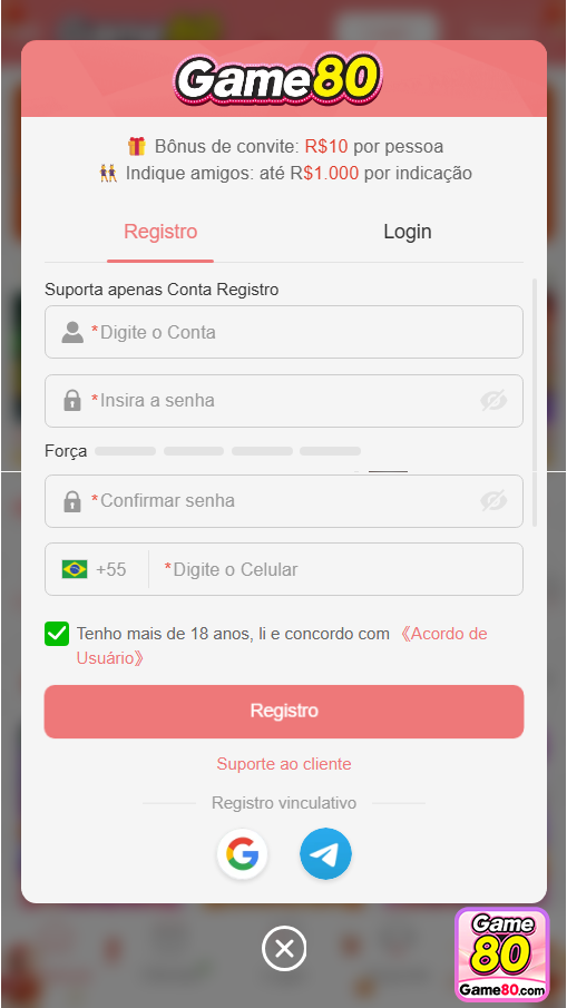 Entre para o game80.com: Sua Vitória Começa Agora